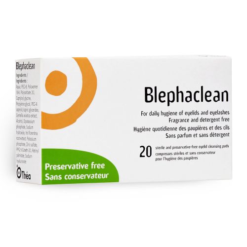 Blephaclean Lid Wipes (20 wipes)