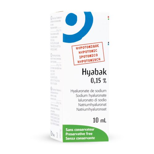 Hyabak Lubricating Eye Drops (10ml)